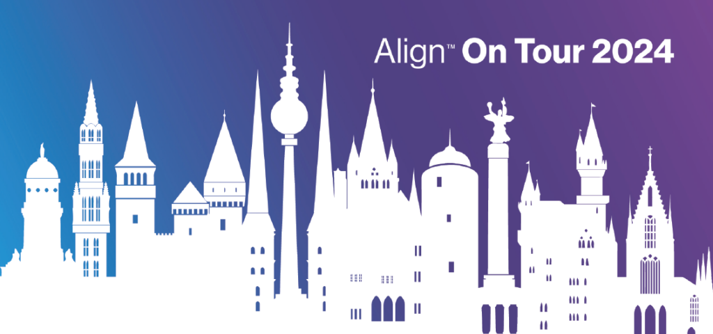 Align Technology richtet die Veranstaltungsreihe „Align On Tour“ nun auch auf das Team Zahnarzt-Zahntechniker zugeschnitten aus.