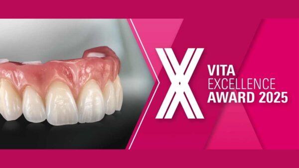Die Vita Zahnfabrik schreibt den Excellence Award 2025 unter dem Motto „The next Generation of Veneering“ aus.